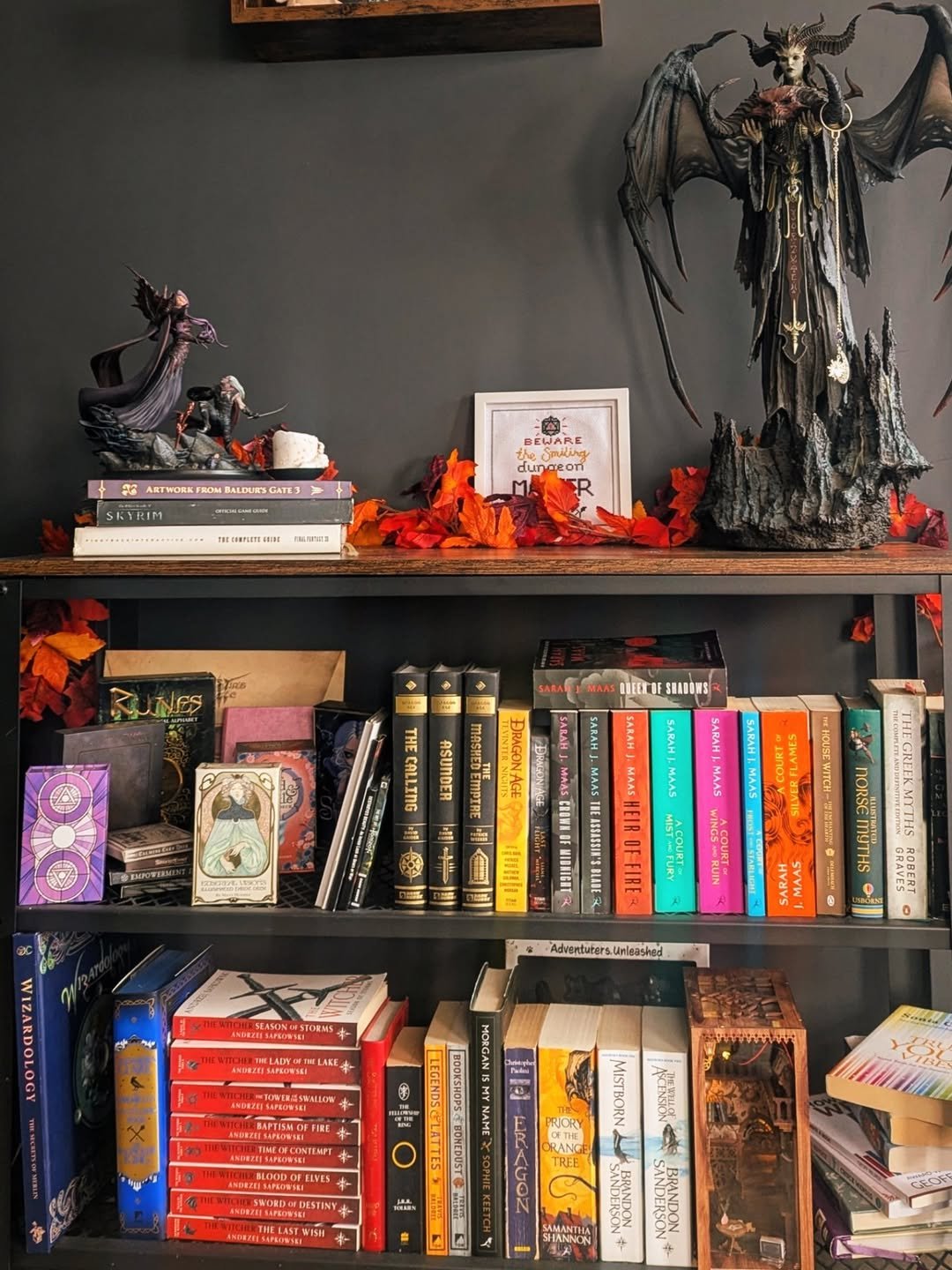 Statue Shelf Styling