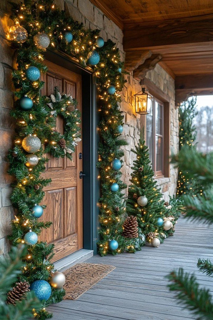 Stone Fall Fireplace Mantel