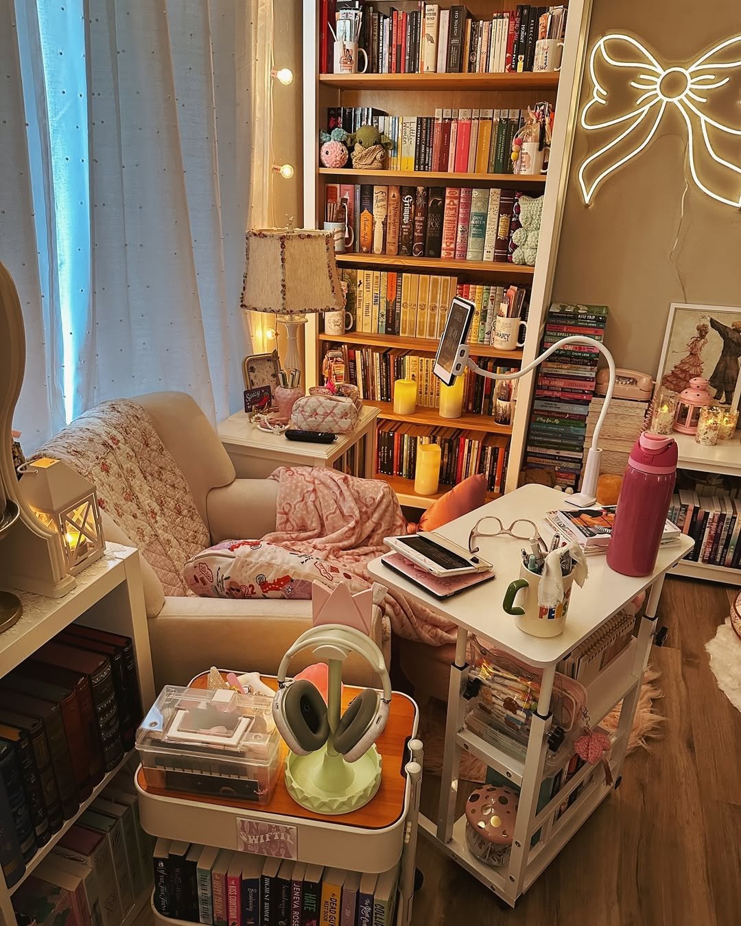 Sunlit Leather Boho Lounge