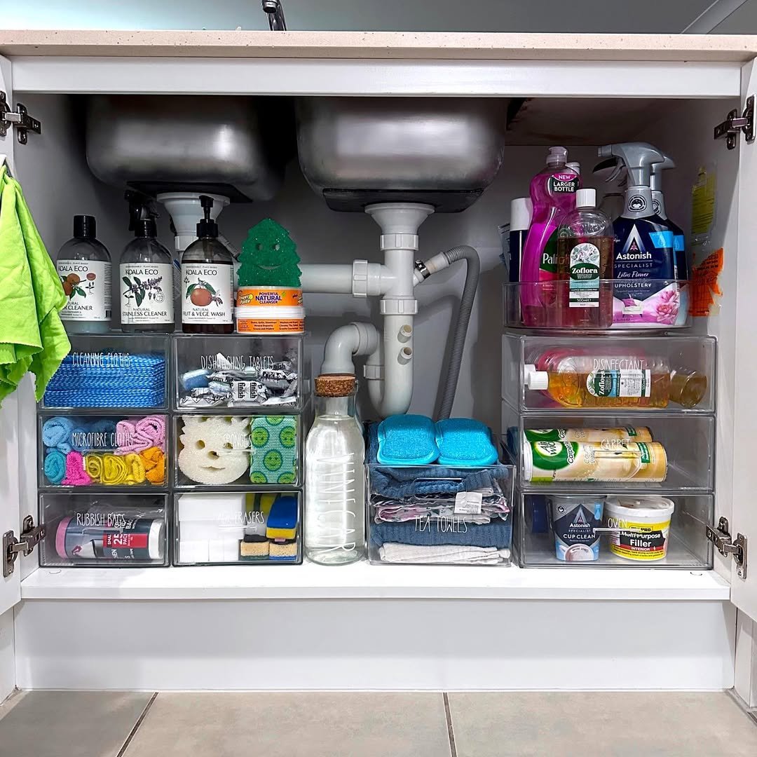 Systematized Under-Sink Cabinet