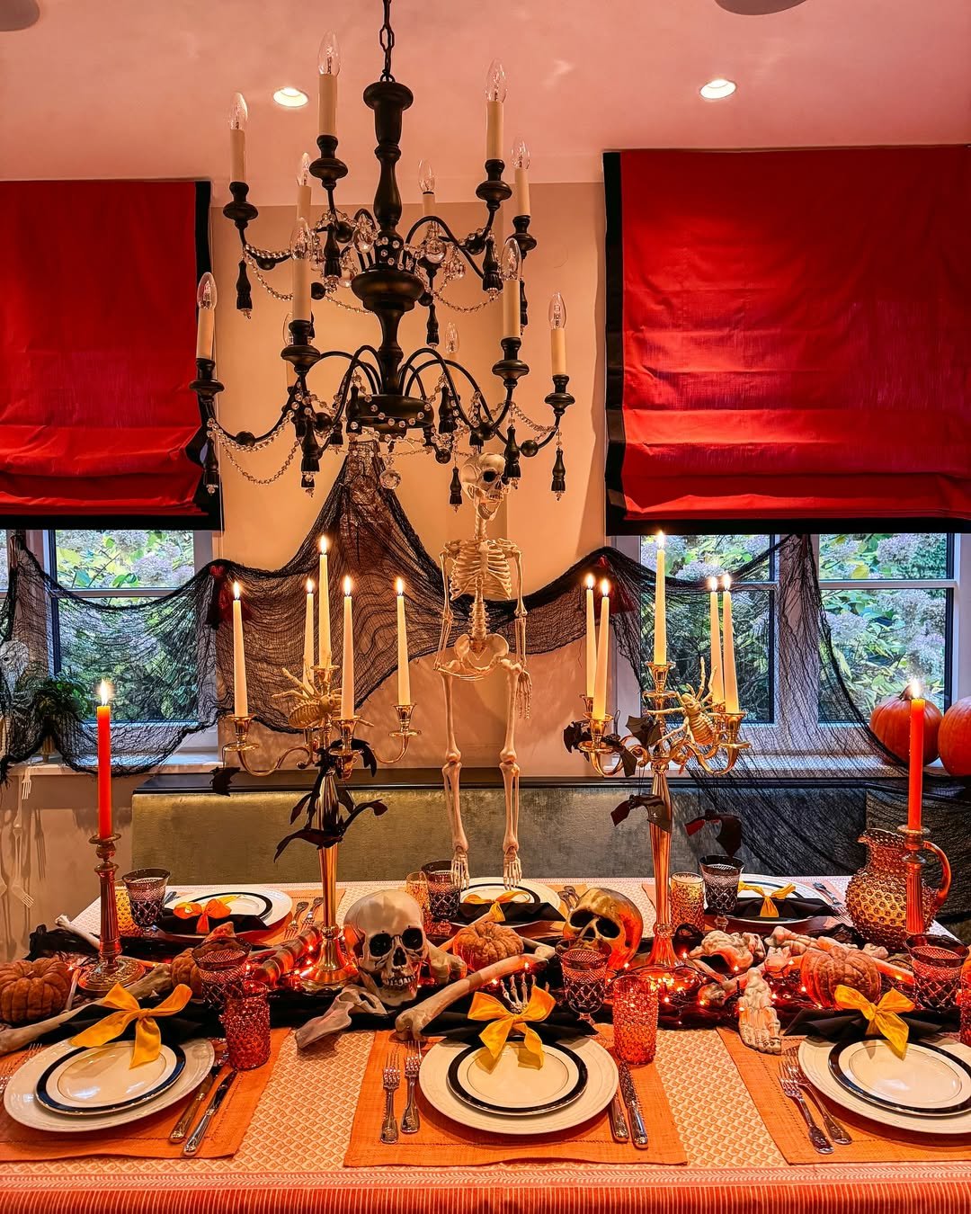Tabletop Skeleton Decor