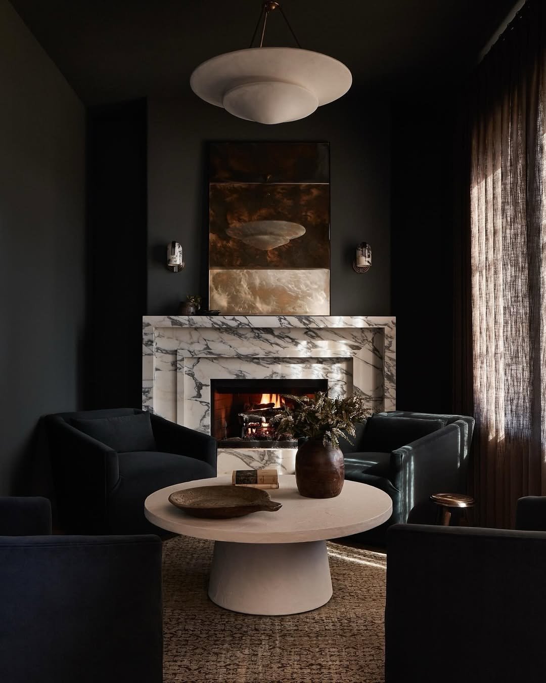 Tailored Neutral Fireplace Focus