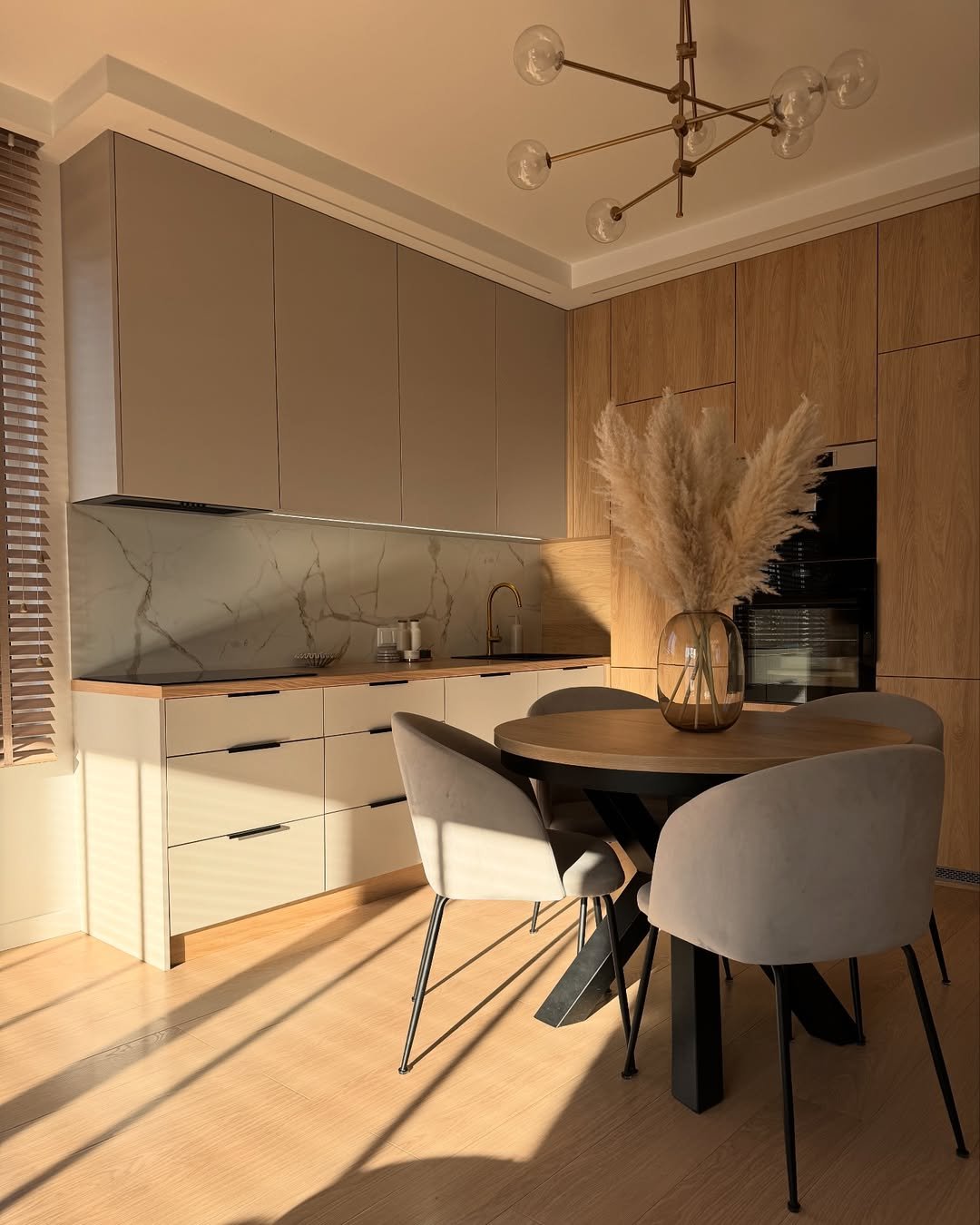 Taupe Kitchen Diner