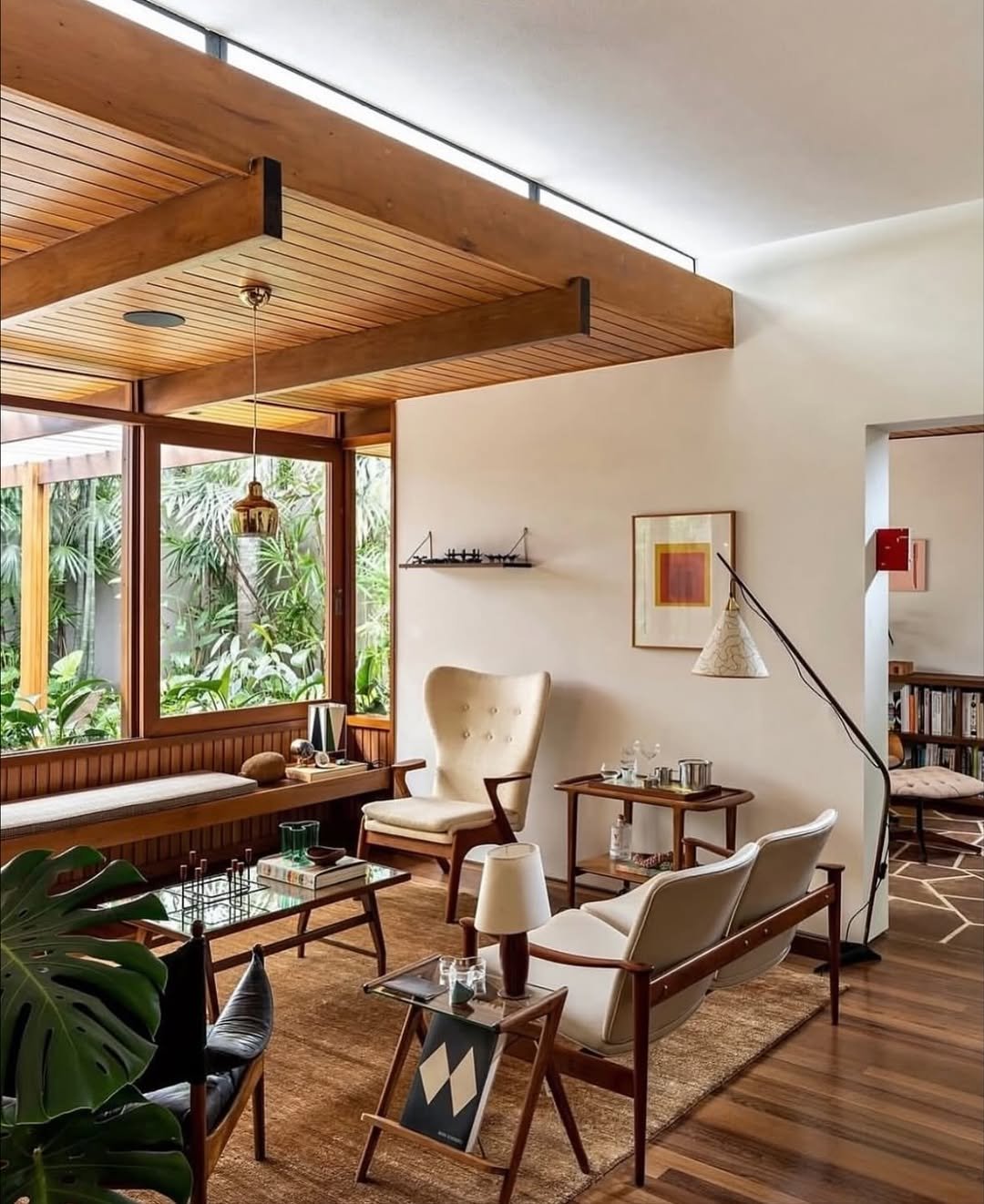 Teak Jungle Living Room