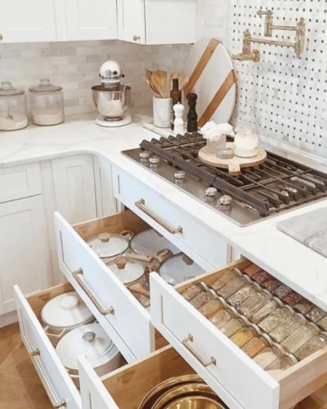 Three-Drawer Spice System