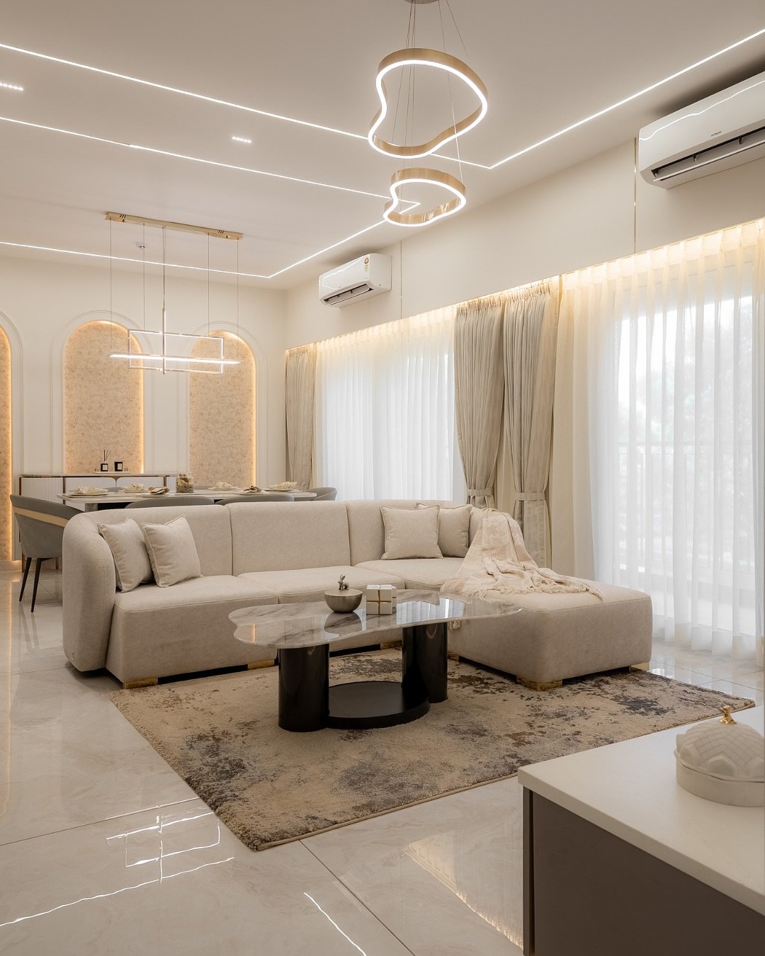 Tiered Crystal Chandelier