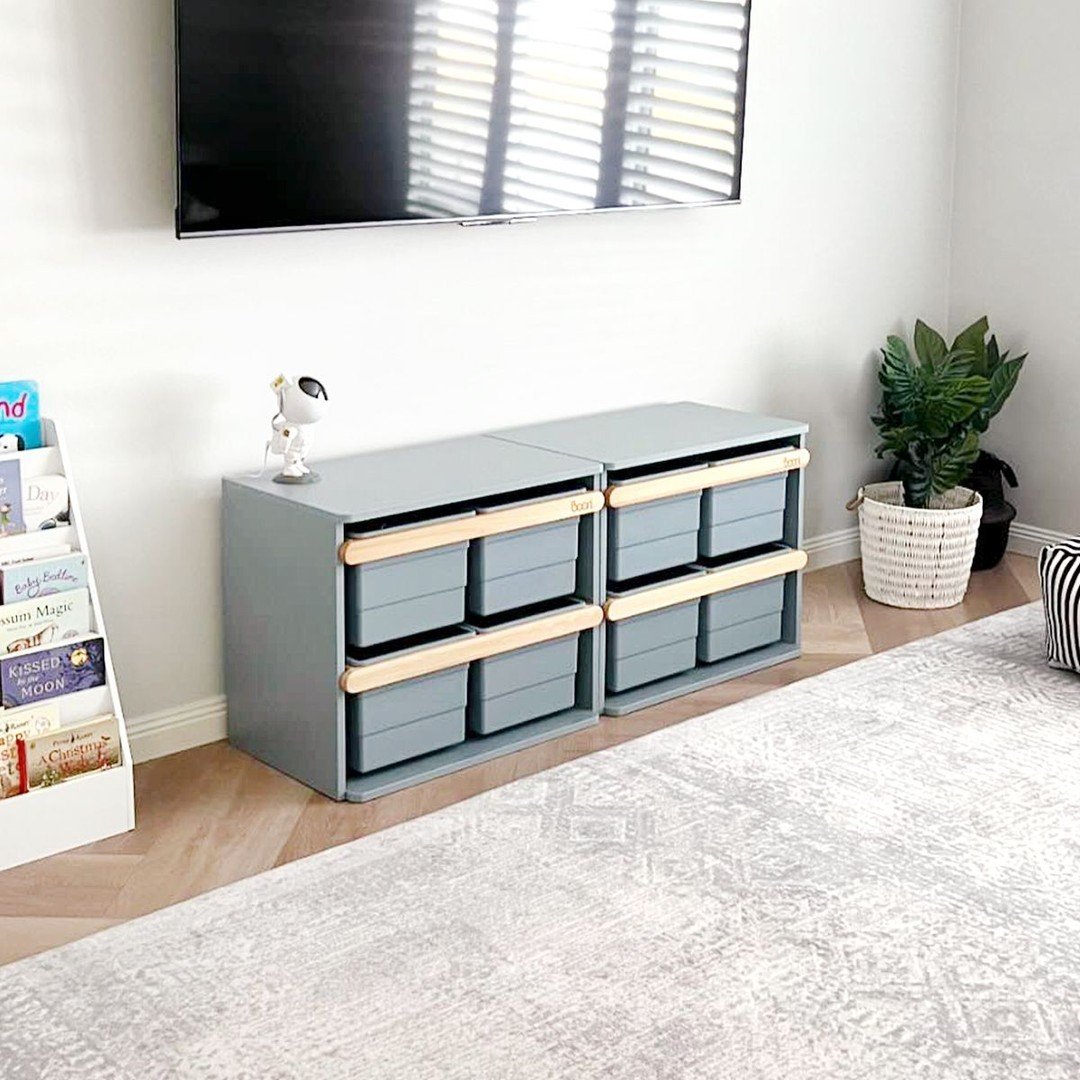 Trofast Storage in Soft Grey