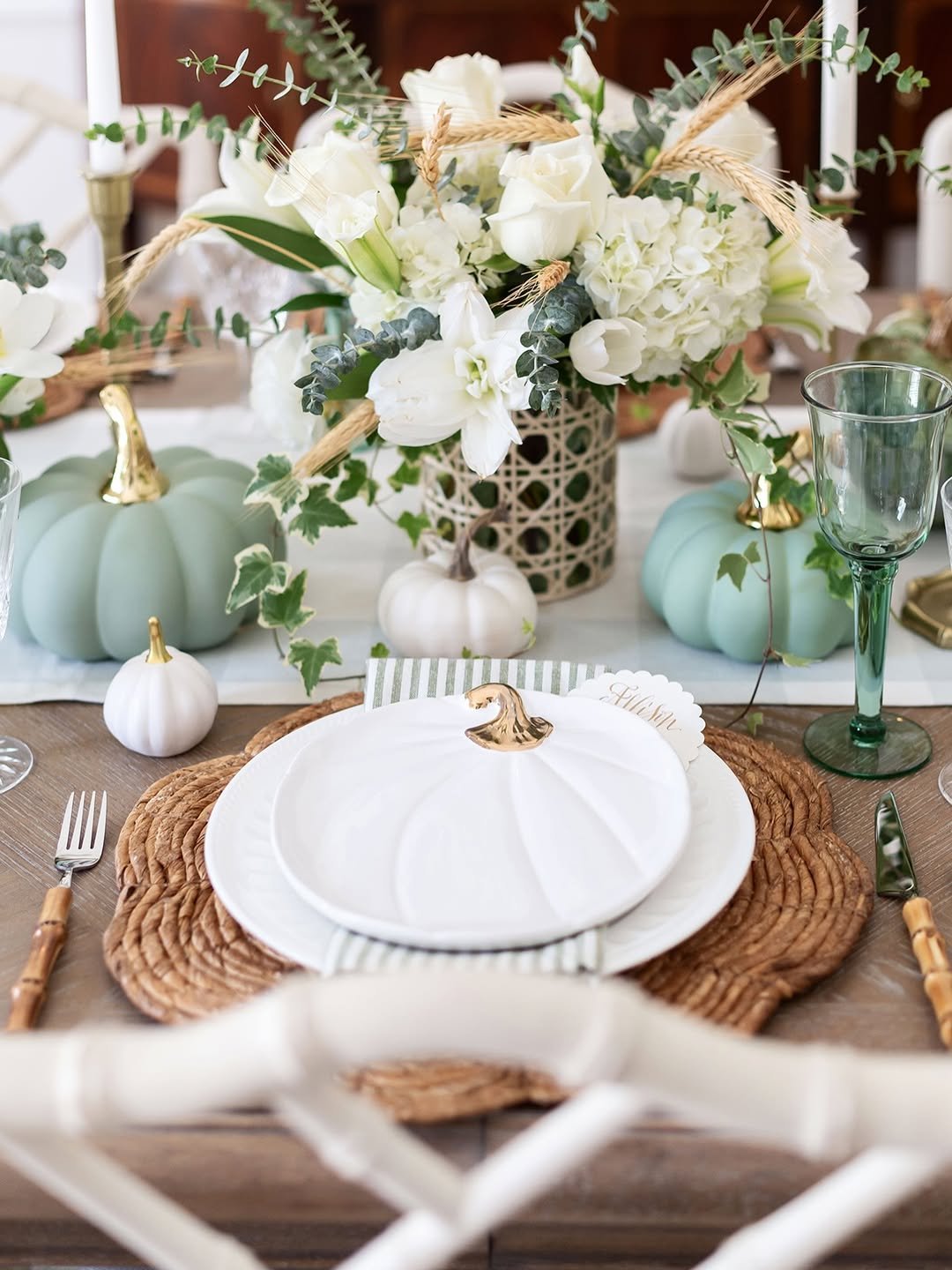Turkey Place Setting
