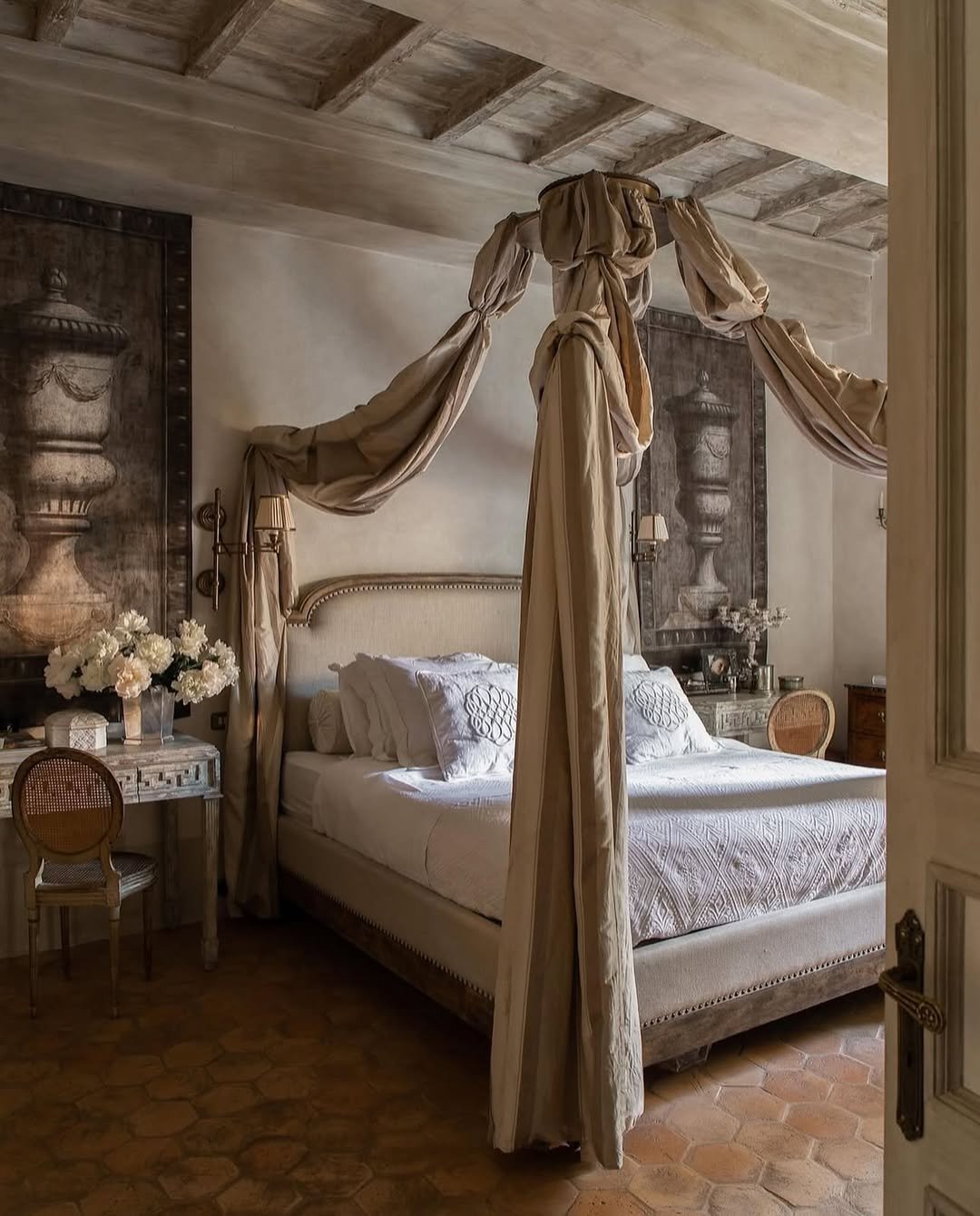 Tuscan Canopy Bedroom