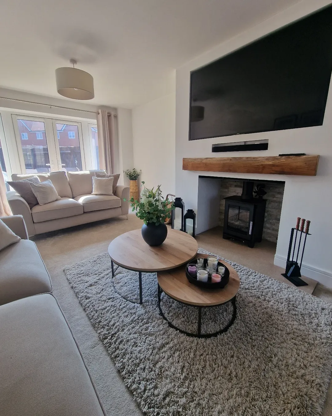 Twin Sofa Layout