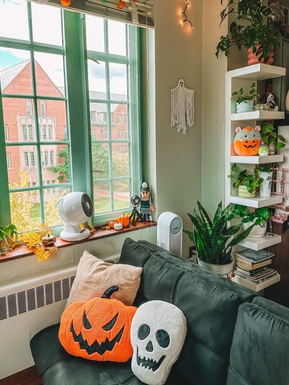 Two Halloween Pillows