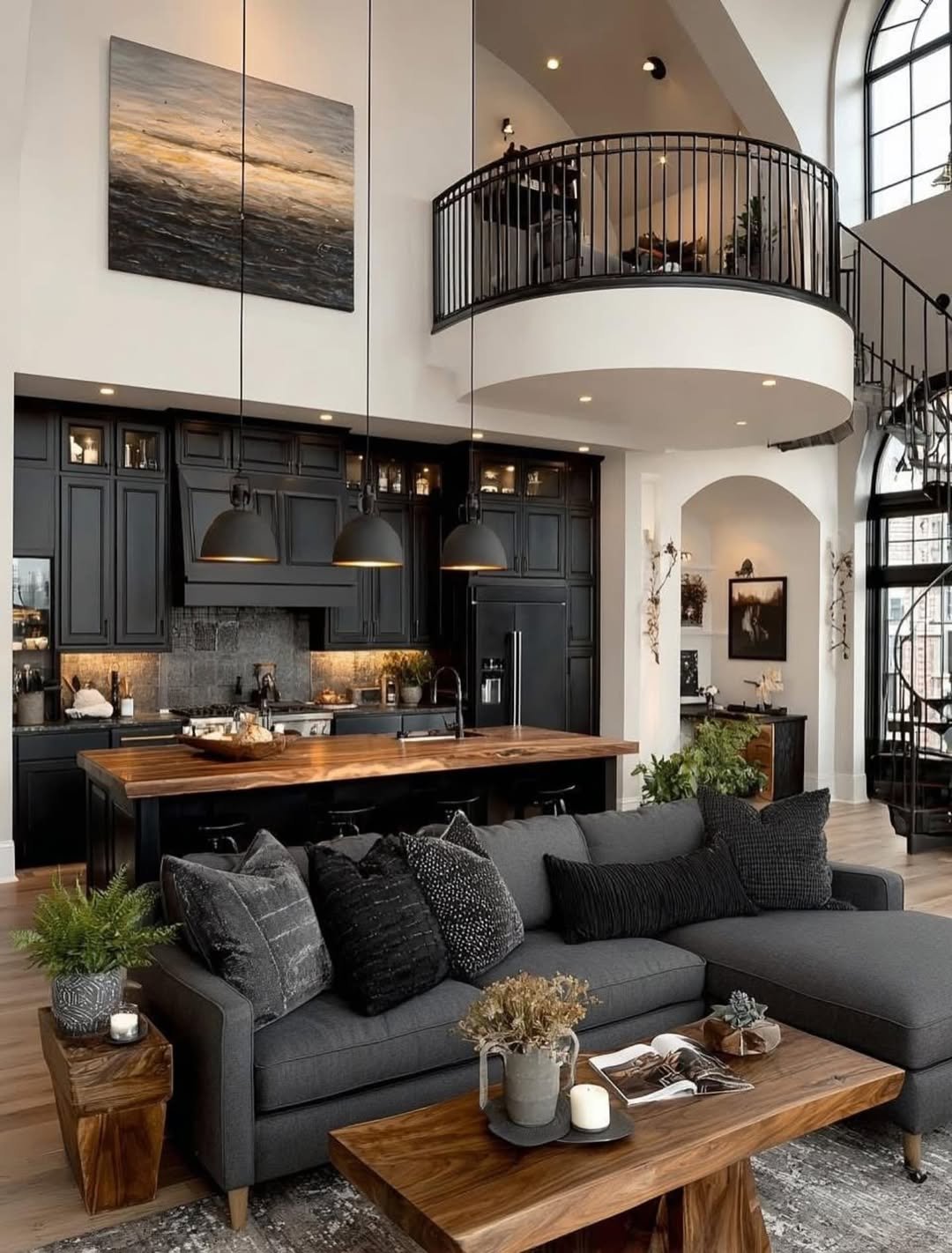 Two Story Loft Character