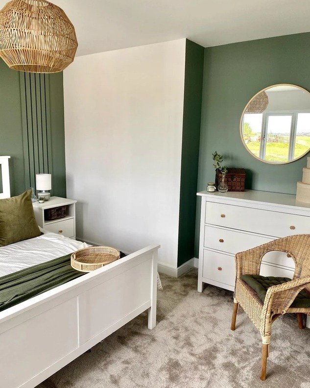 Two-Tone Bedroom