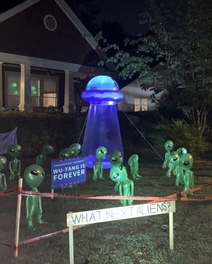 UFO Halloween Theme