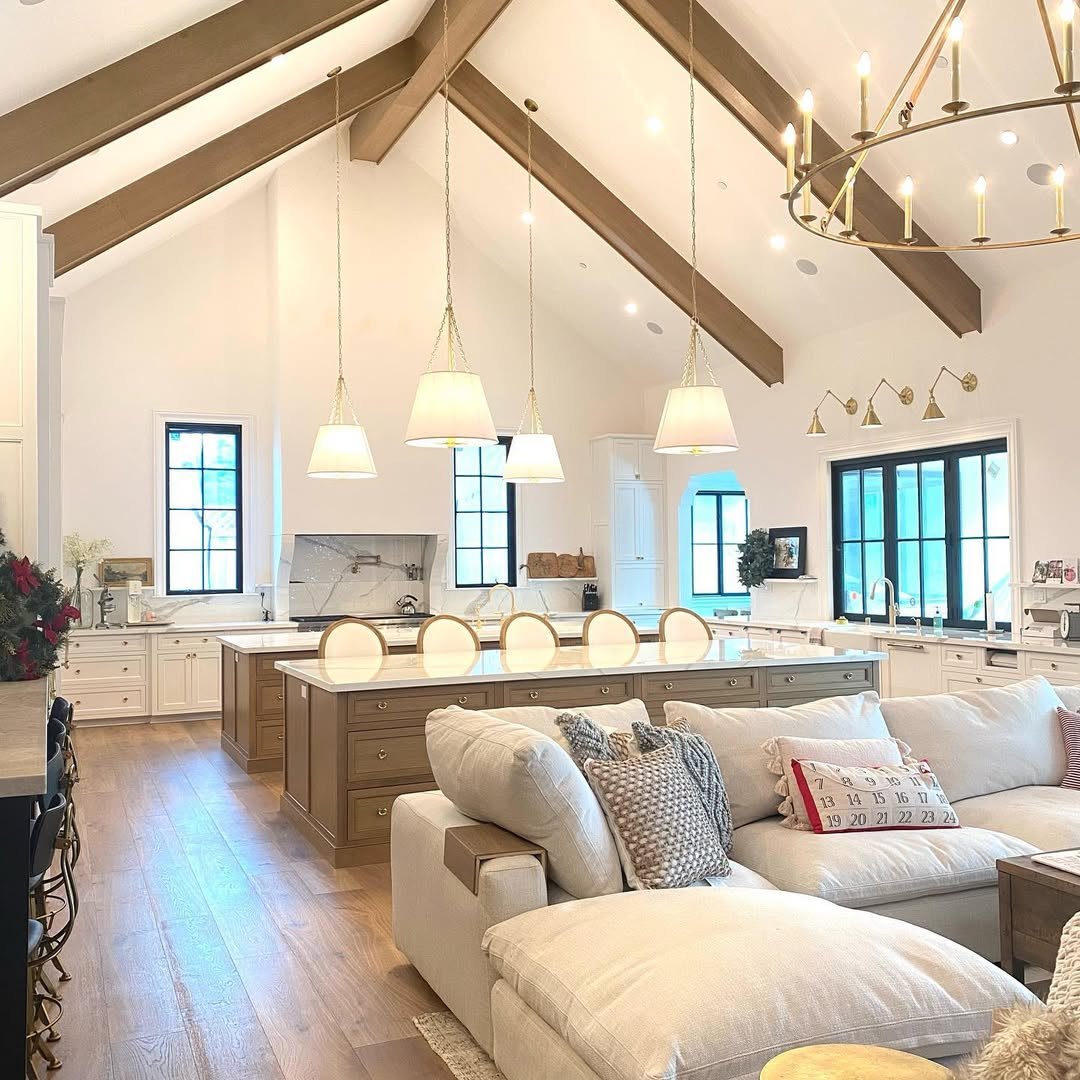 Vaulted Ceiling Beam Retreat