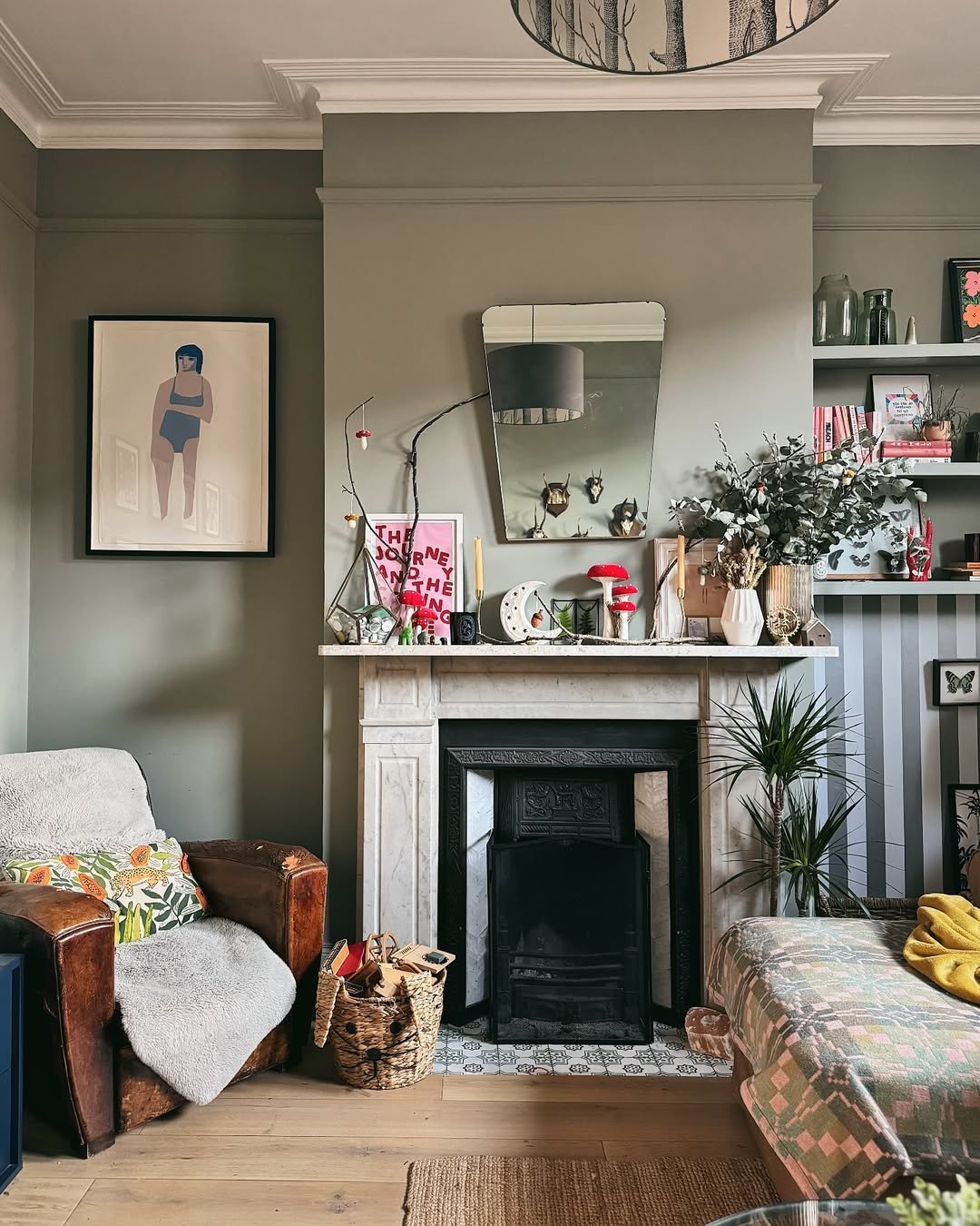 Victorian Cast Iron Fireplace