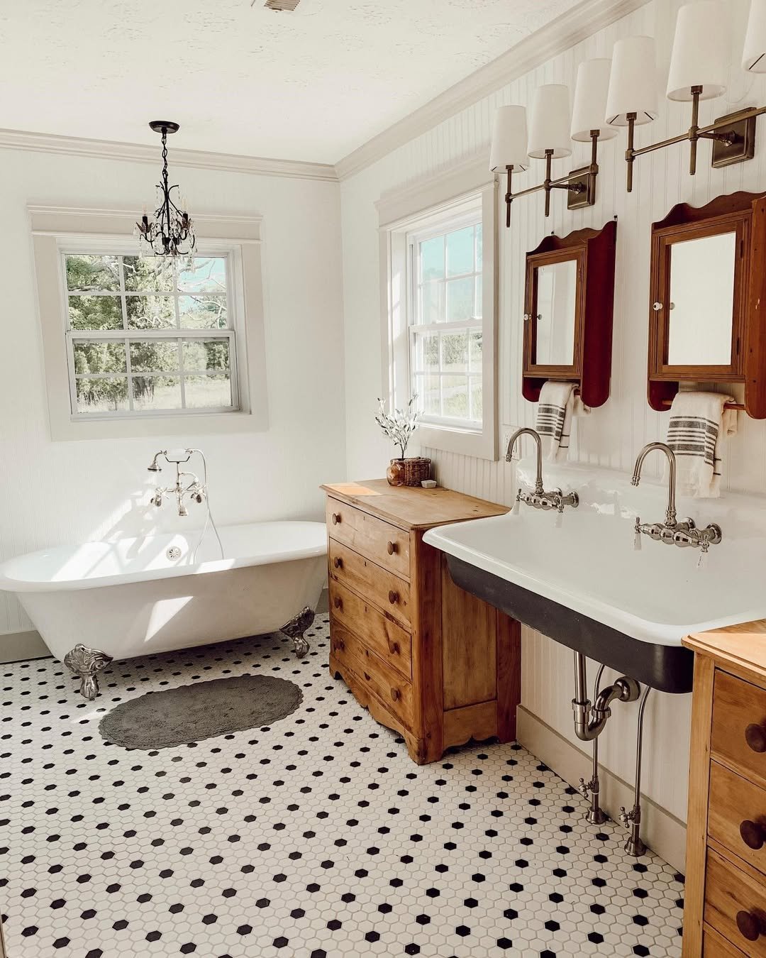 Vintage Bathhouse Bathroom 23