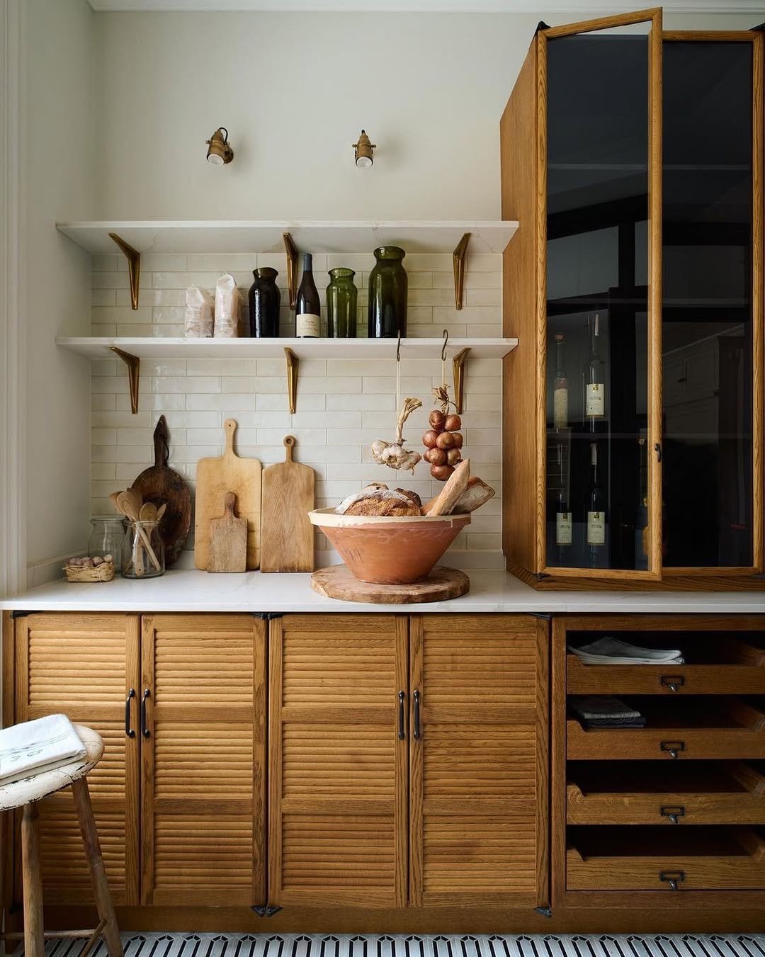 Vintage Pantry Kitchen Corner 5