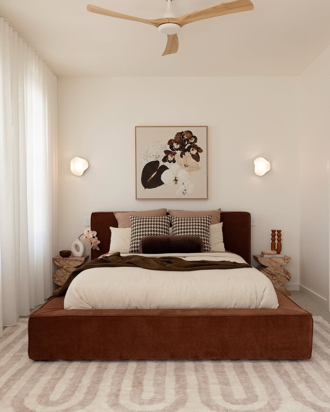Warm Modern Bedroom Balance 20