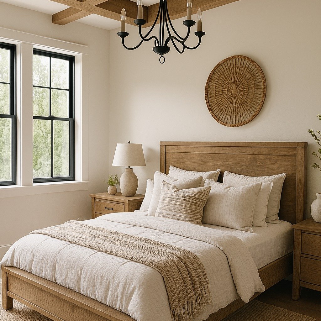 Warm Oak Bedroom Simplicity
