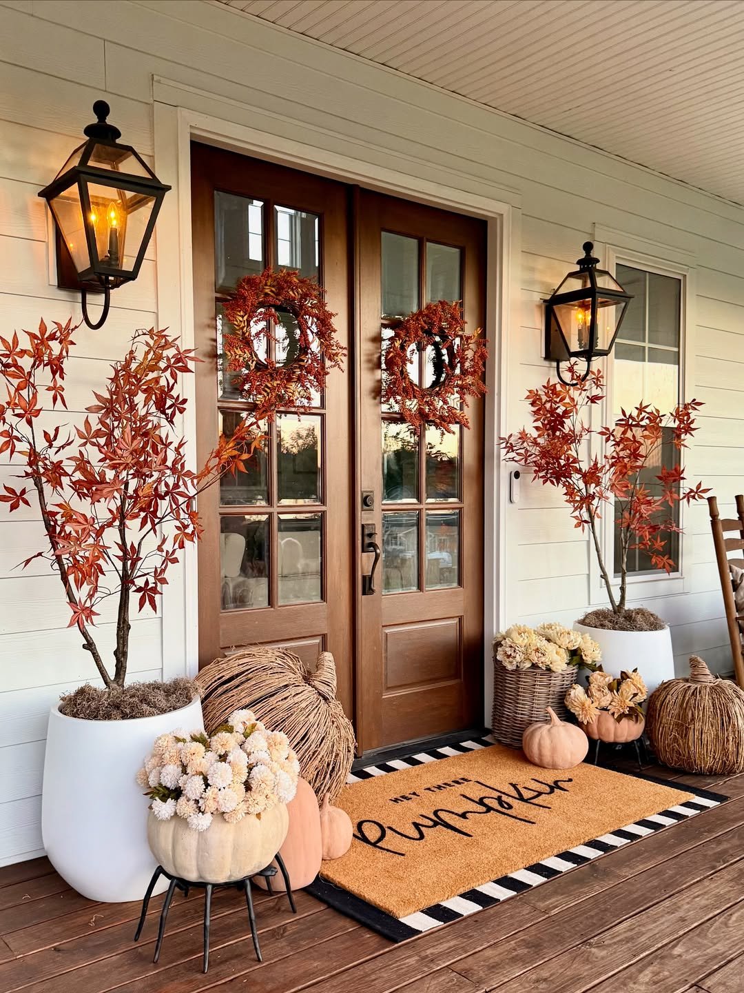 Warm Porch Entryway