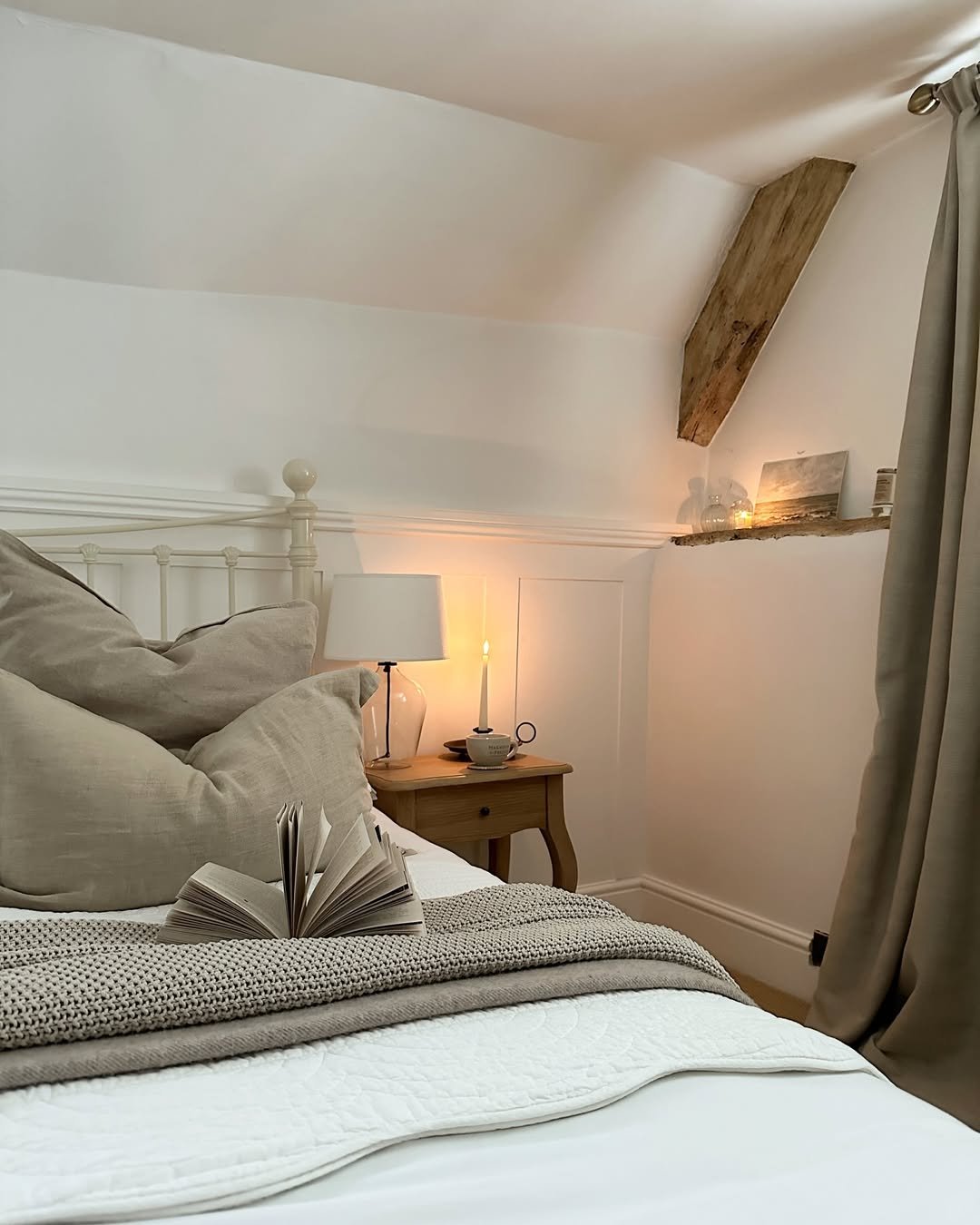 Weathered Beam Attic