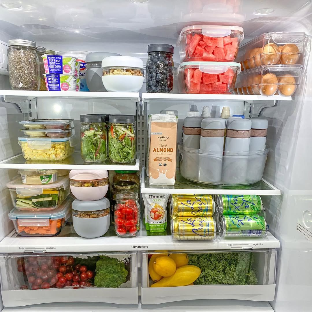 Weekly Meal-Prep Refrigerator