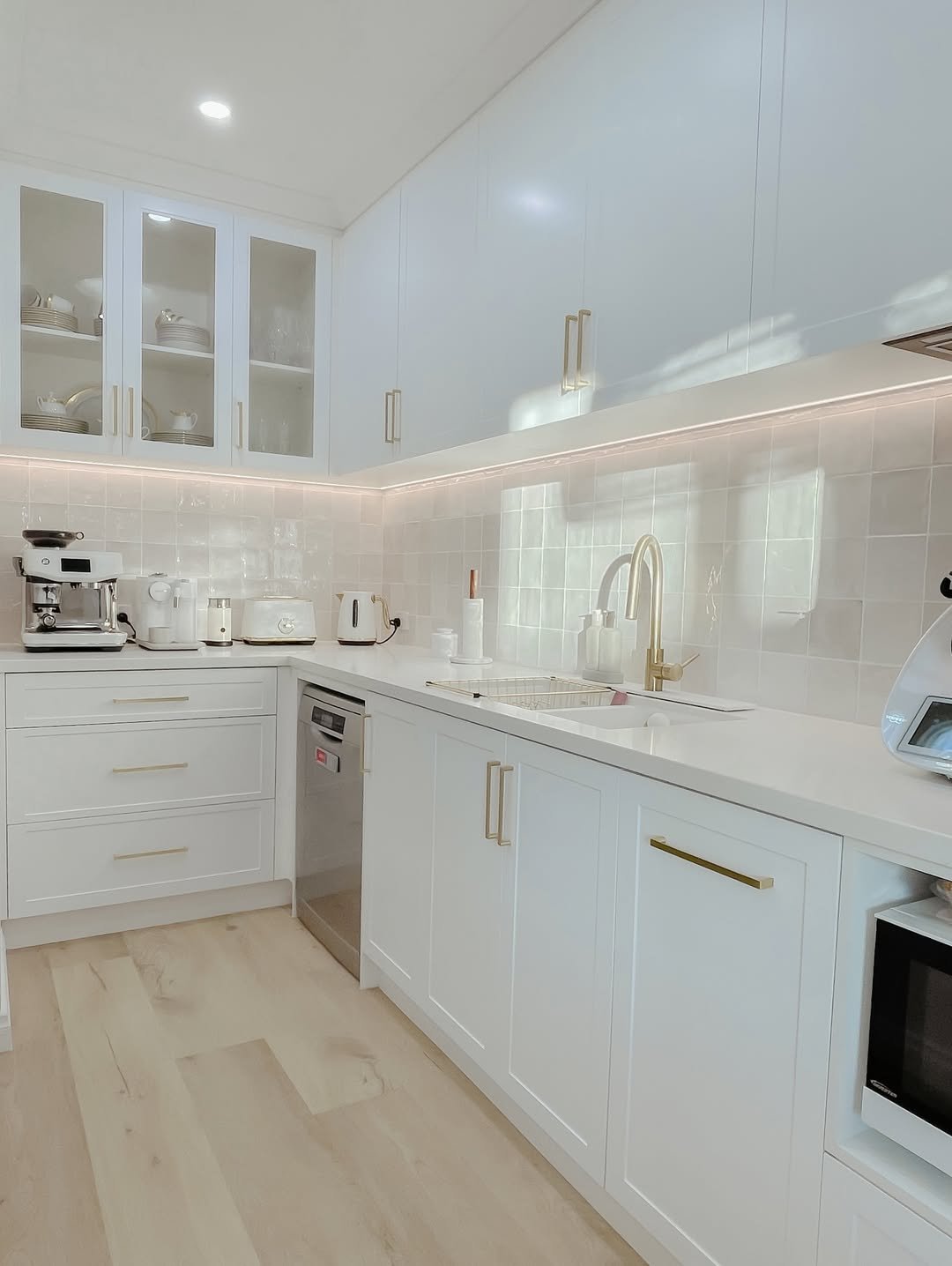 White Working Scullery Kitchen