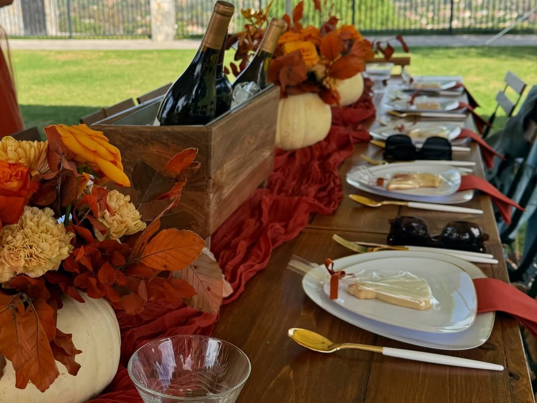 Wine Box Table Centerpiece
