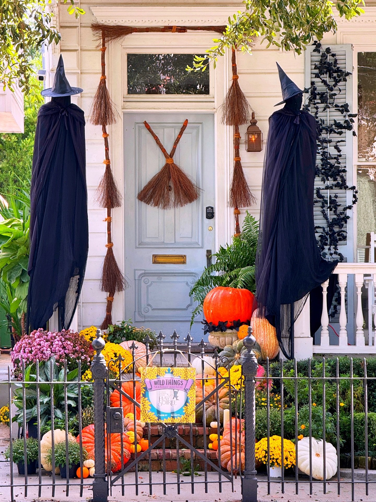 Witch Figures at the Entry Gate