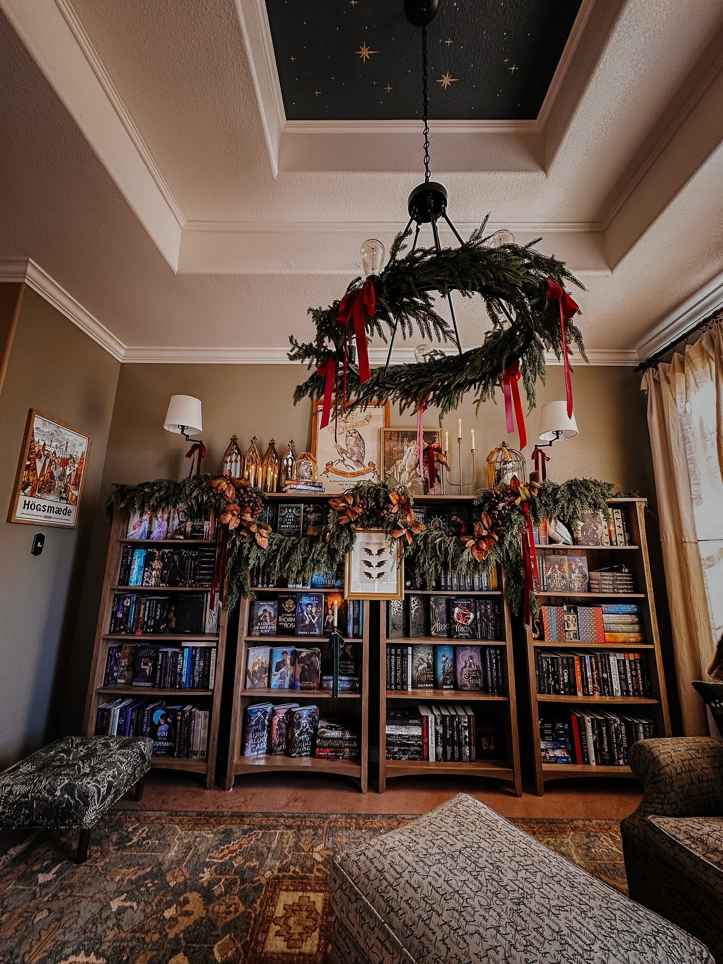 Witchy Bookshelf Styling