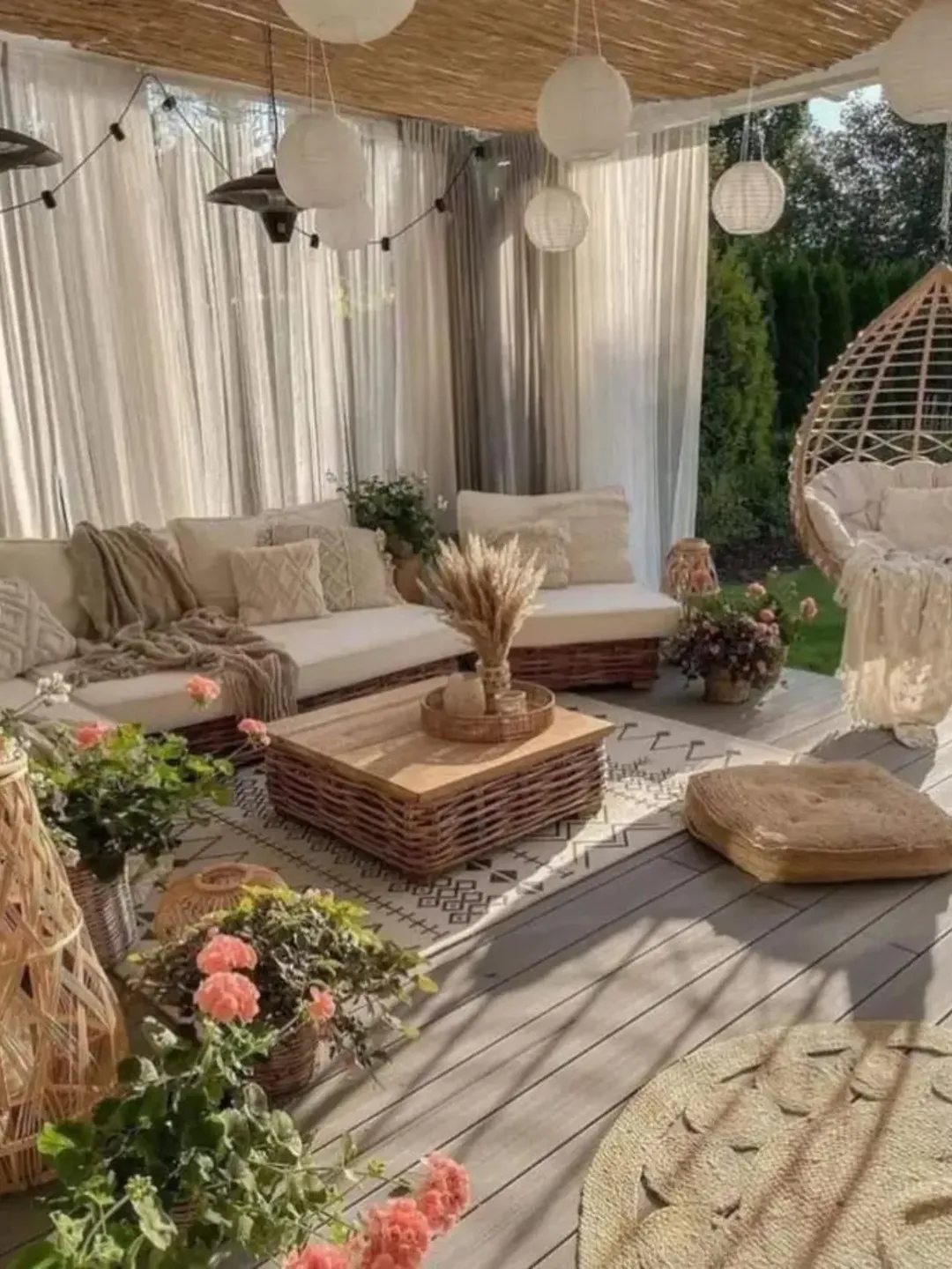 Woven Patio Retreat