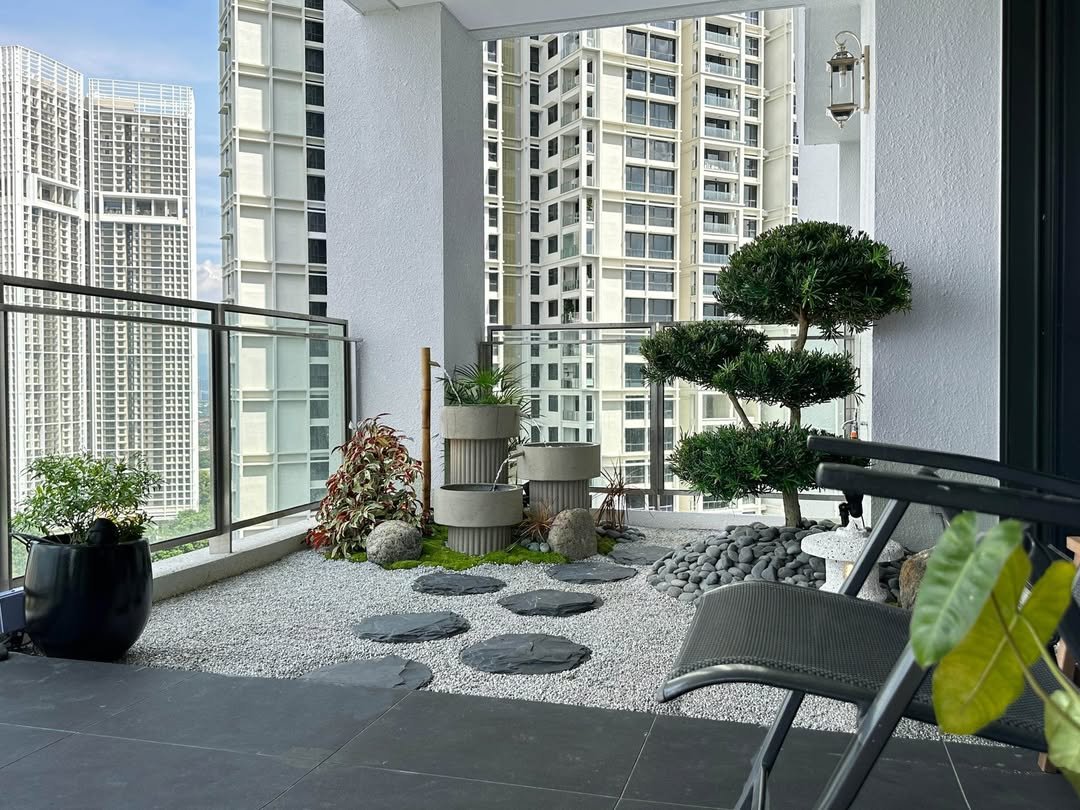 Zen terrace in a modern style 18